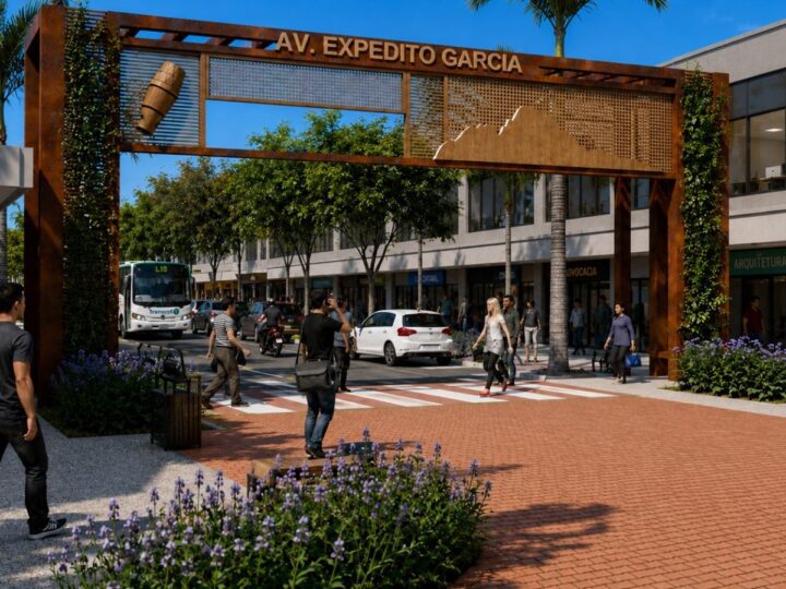 Avenida Expedito Garcia passará por revitalização completa com ciclovias, áreas de convivência e monitoramento inteligente