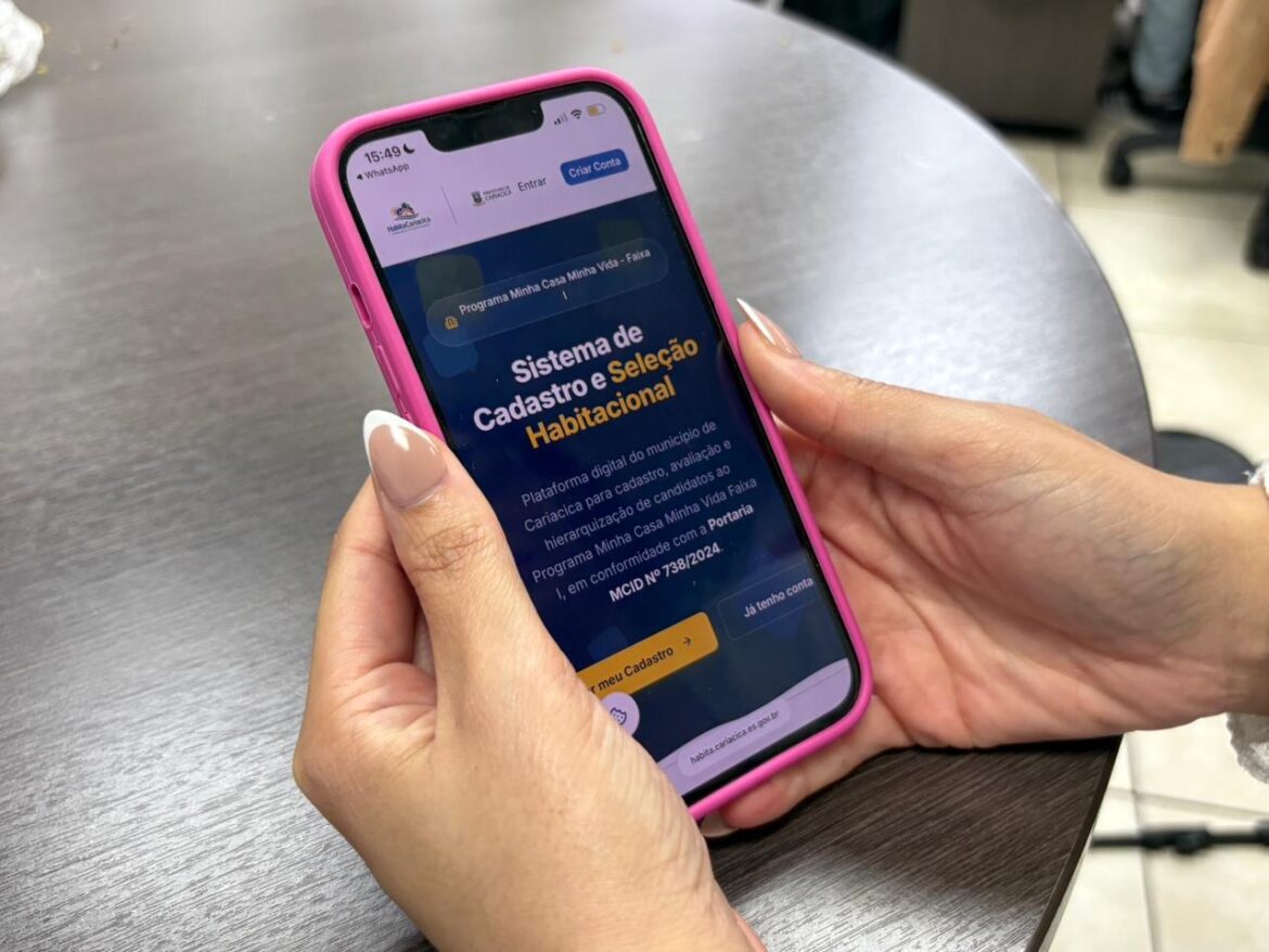 Cariacica moderniza cadastro do Minha Casa, Minha Vida com nova plataforma online