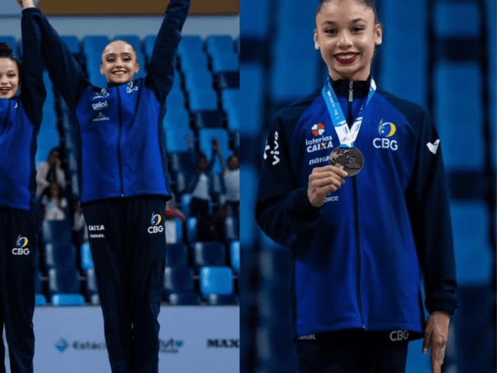 Capixabas brilham e conquistam cinco medalhas para o Brasil no Pan-Americano de Ginástica Rítmica