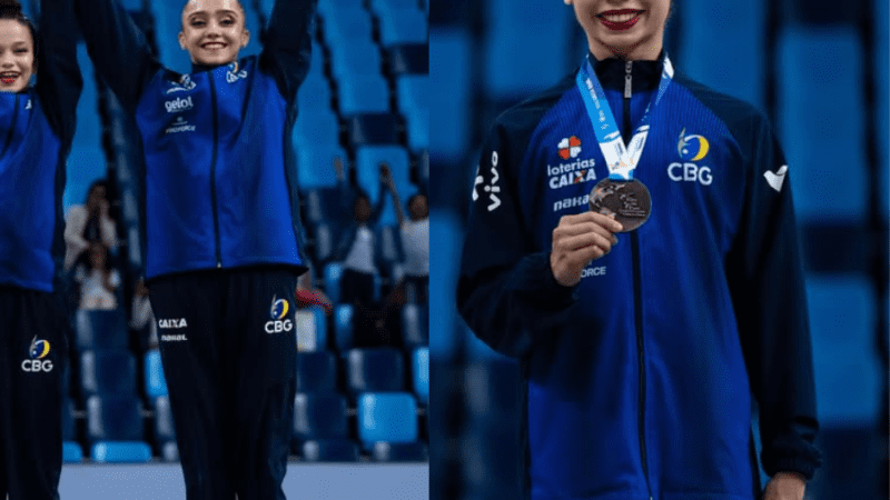 Capixabas brilham e conquistam cinco medalhas para o Brasil no Pan-Americano de Ginástica Rítmica