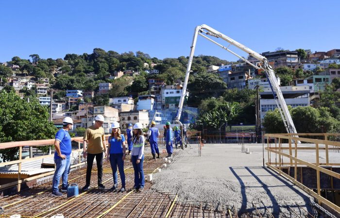 Nova etapa das obras reforça projeto da primeira UPA da história de Vitória