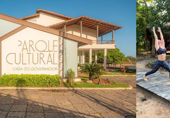 Prefeitura leva prática de ioga gratuita ao Parque Cultural Casa do Governador