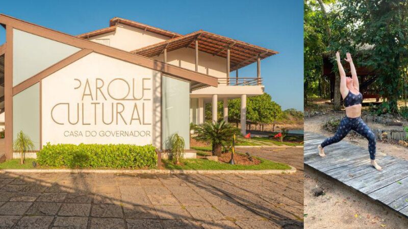 Prefeitura leva prática de ioga gratuita ao Parque Cultural Casa do Governador