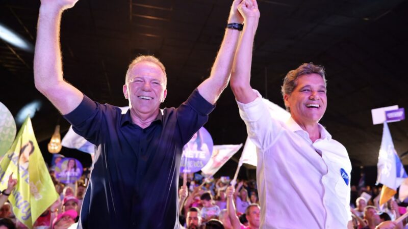 PSB oficializa apoio a Ricardo Ferraço e lança Casagrande ao Senado em convenção estadual