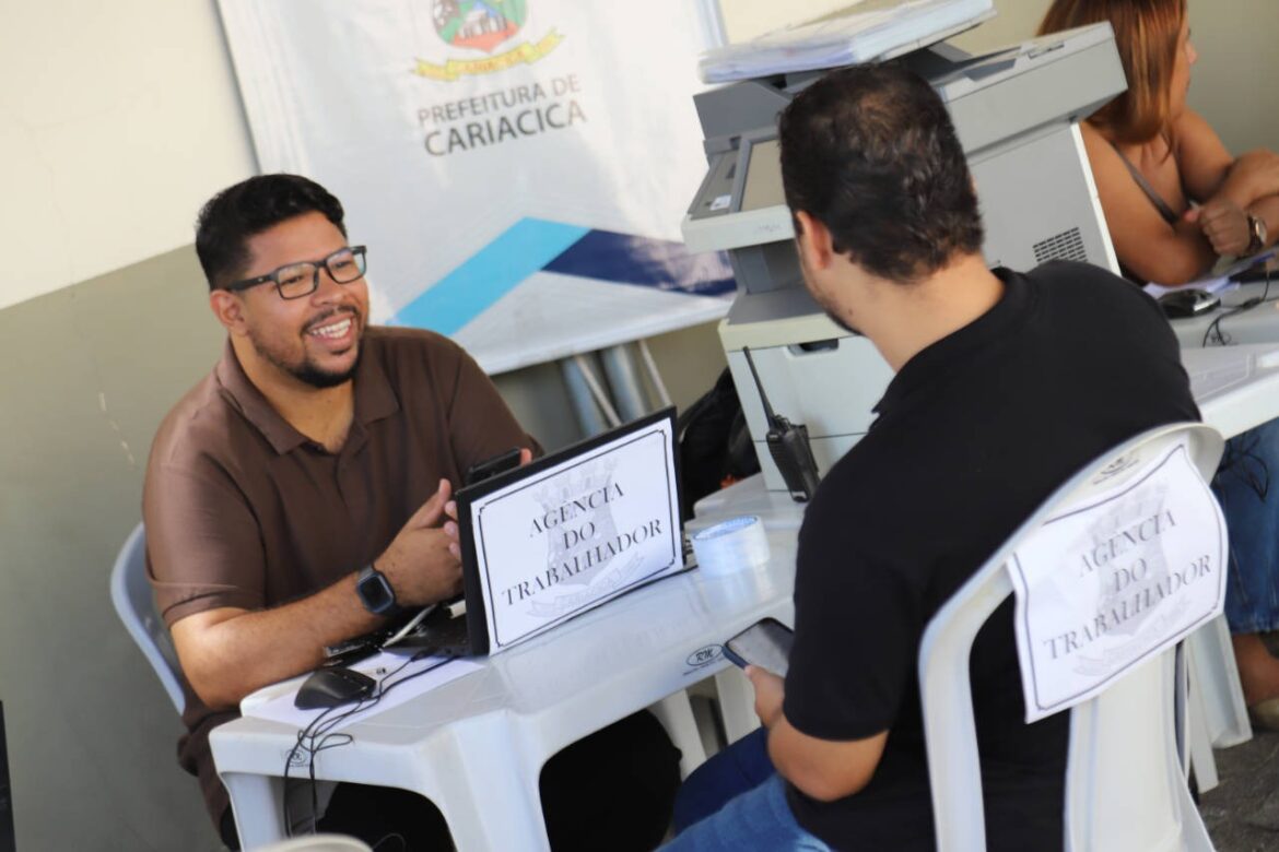 Cariacica abre mais de 900 oportunidades de trabalho na Agência do Trabalhador
