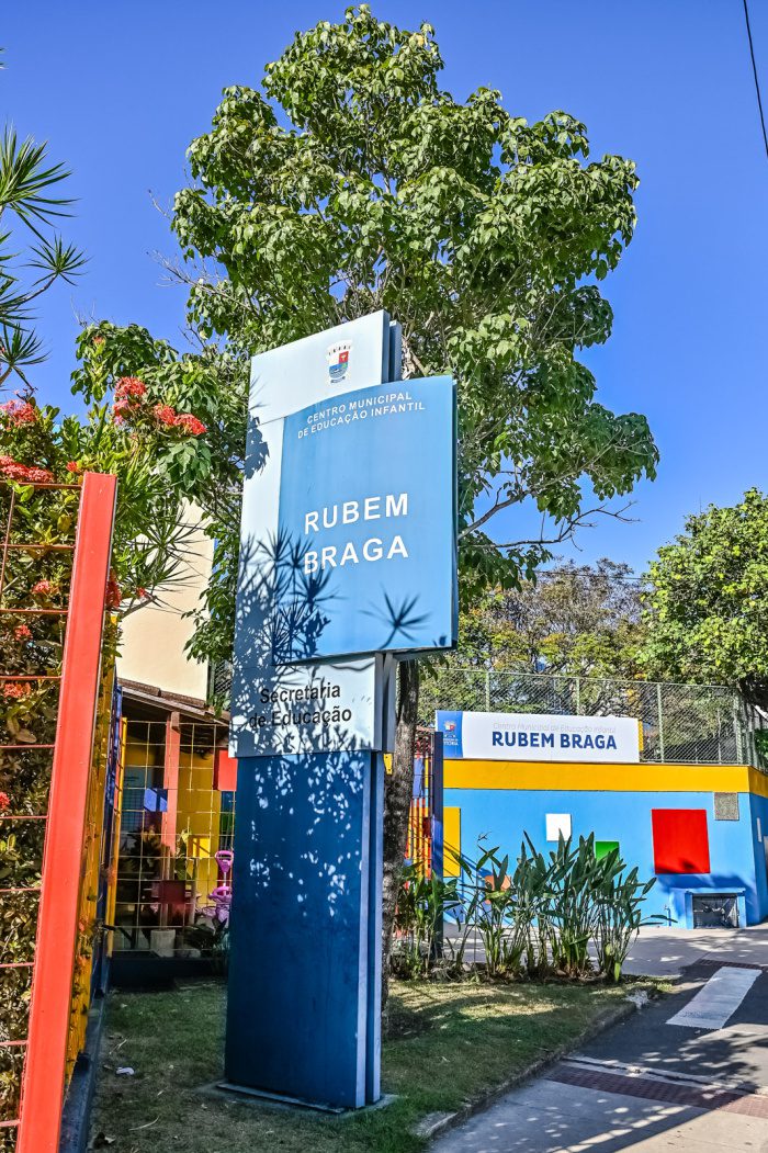 Cmei Rubem Braga é reinaugurado com estrutura renovada e climatização