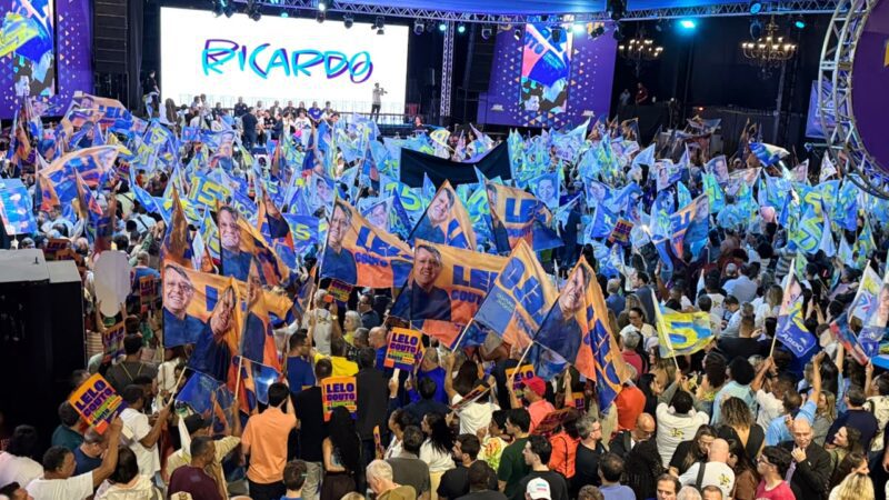 Em convenção, Ricardo é homologado candidato à reeleição e destaca o “Pacto com o Futuro”