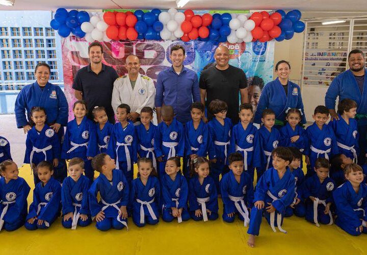 Projeto Judô Escolar Kids é ampliado e passa a atender 400 alunos da rede municipal