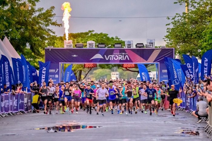 Arena Pulse On movimenta Praça do Papa com esporte, saúde e bem-estar durante Maratona de Vitória