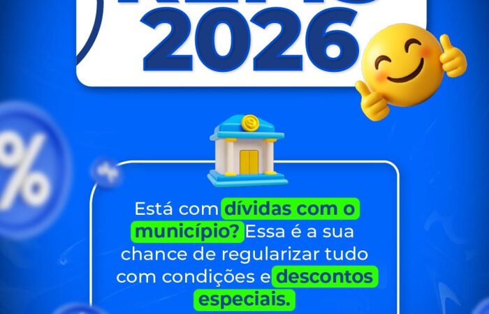 Contribuintes têm poucos dias para aproveitar condições do REFIS Vitória 2026