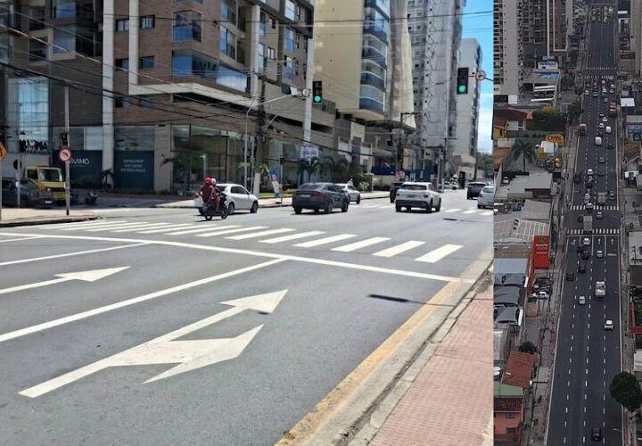 Sinalização do binário da Rodovia do Sol é concluída no trecho sentido Centro