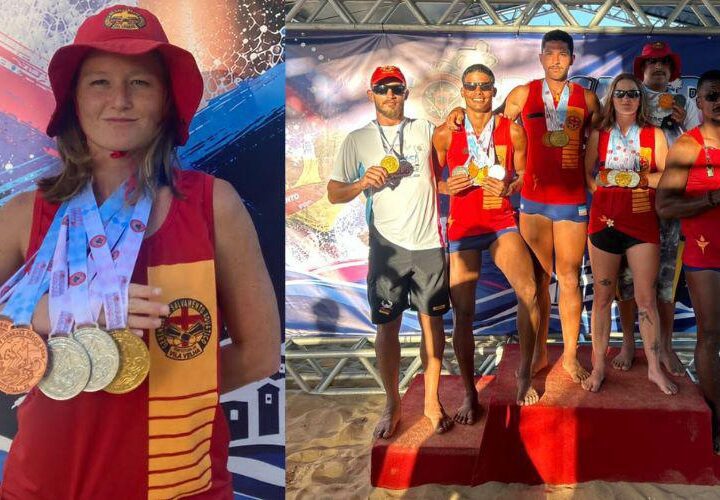 Atletas guarda-vidas de Vila Velha conquistam 20 medalhas em campeonato