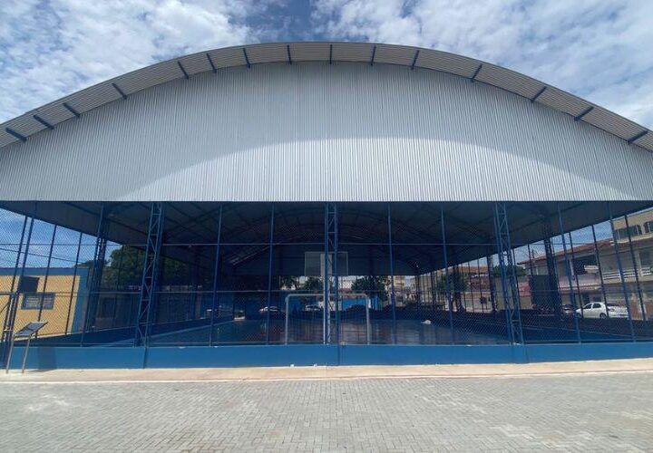 Vila Nova ganha nova quadra poliesportiva com inauguração nesta quarta-feira