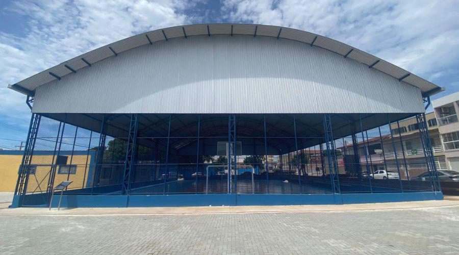 Vila Nova ganha nova quadra poliesportiva com inauguração nesta quarta-feira