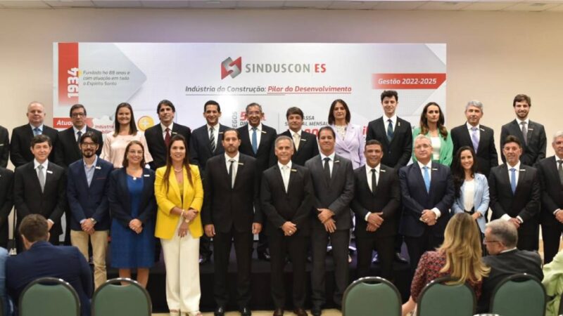 SIPCES prestigia posse da nova diretoria do Sinduscon-ES