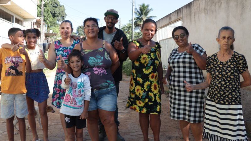 Viana surpreende com o maior projeto já implementado no programa, beneficiando uma Rua em Nova Bethânia
