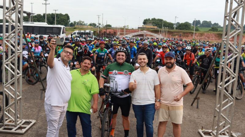 650 participantes do 2º Pedal Beneficente de Viana