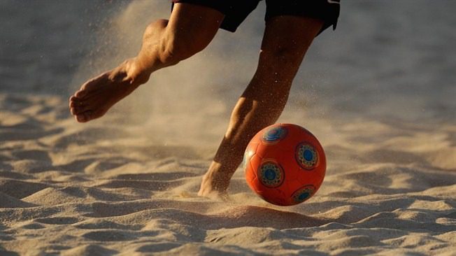 Arena Praia da Costa é palco de mais um jogo empolgante da Seleção de Viana no Campeonato Estadual de Beach Soccer