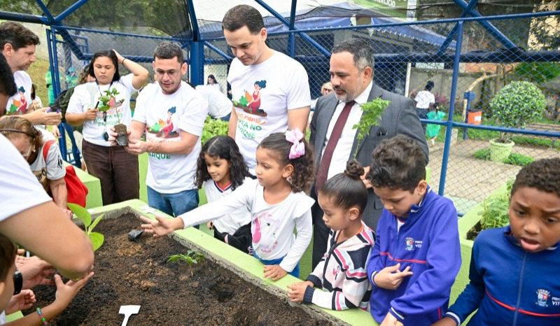 Programa Horta no Parque é implementado em Maruípe, o primeiro bairro a receber