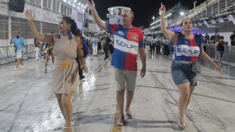 Baixo Guandu brilha no ensaio técnico da Escola de Samba Independente de Eucalipto em preparação para o Carnaval