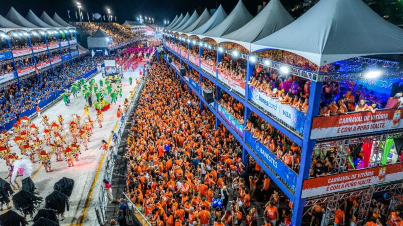 Espírito Santo Assume o Protagonismo na Abertura Oficial do Carnaval Brasileiro no Sambão do Povo, em Vitória