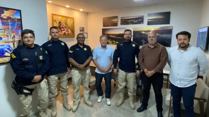 Em visita ao prefeito Guerino Balestrassi, PRF confirma instalação de novo posto policial em Colatina