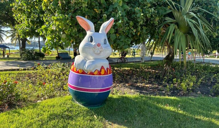 Confira os locais das vilas da Páscoa no ES com ovos gigantes e a casa do coelho
