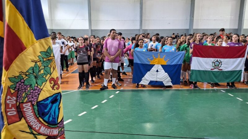 Abertura oficial das disputas dos Jogos Escolares do Espírito Santo 2024 em cerimônia especial