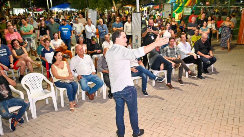 Prefeito Pazolini entrega nova quadra poliesportiva coberta em Jardim Camburi
