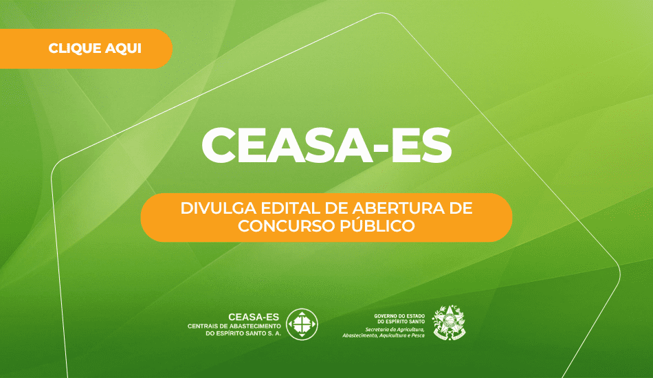 Ceasa-ES lança edital para Concurso Público