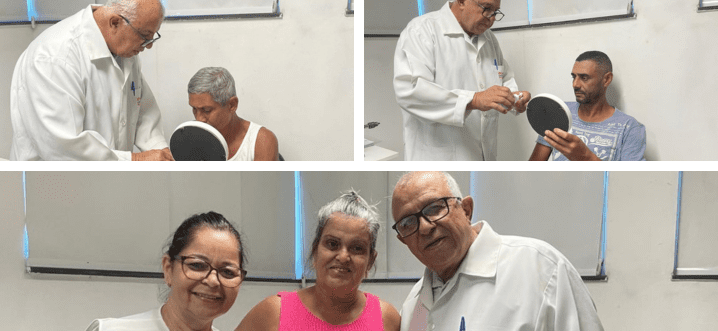 Entrega de mais de 150 próteses oculares para pacientes do SUS pelo CRE Metropolitano