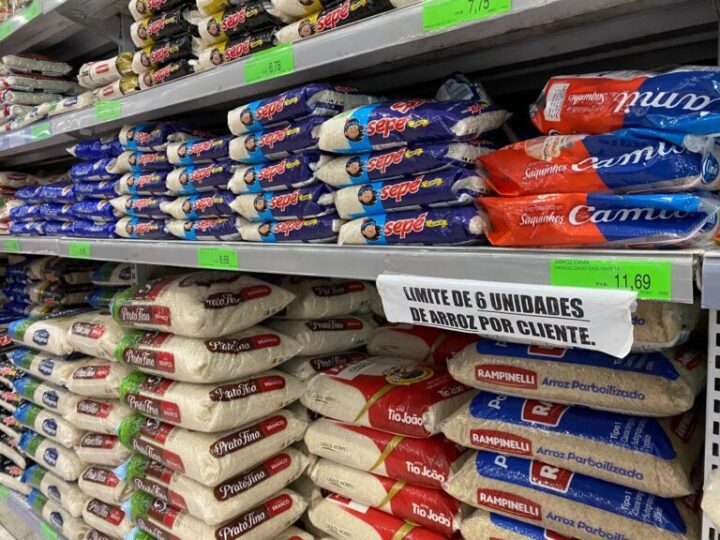 Impacto da Chuva no RS: Supermercados do ES Limitam Vendas de Arroz