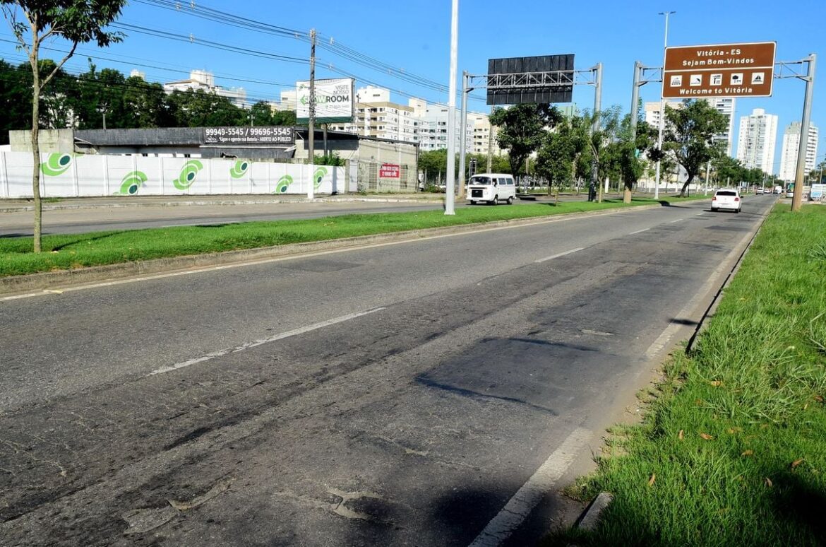 Novo Asfalto Previsto para Trecho Municipalizado da Norte Sul em Vitória