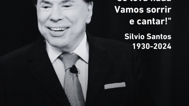 Morre Silvio Santos, fundador do SBT, aos 93 anos