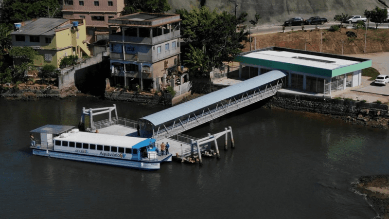 Aquaviário celebra um ano de operação com 500 mil passageiros transportados