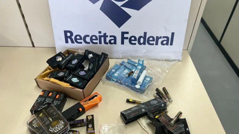 Receita Federal Intercepta Encomenda com Drogas Destinada a Vitória em Aeroporto do Rio