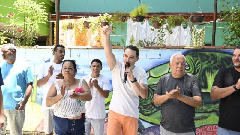 Pazolini formaliza a inauguração de Parque Kids e espaço para exercícios em Jesus de Nazareth