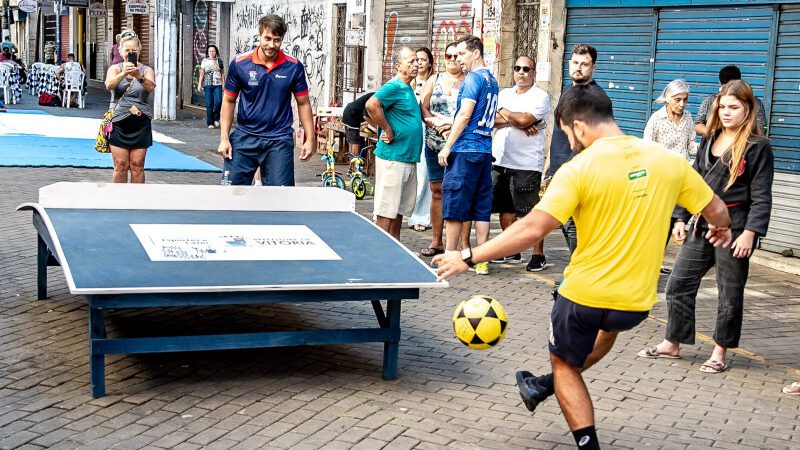 A Praça dos Desejos será palco do “Esporte por Vitória” neste domingo (dia 24)