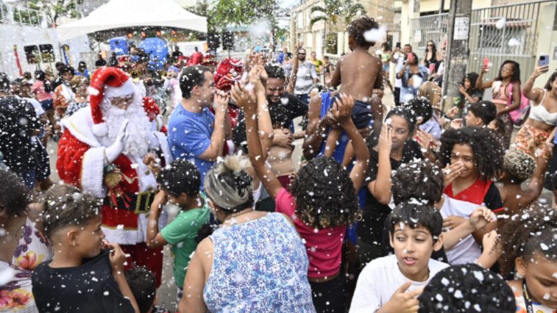 Natal com muita alegria: Ilha de Santa Maria e Engenharia celebram juntos em Vitória