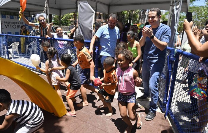 Parque Kids é entregue aos moradores do bairro Jabour