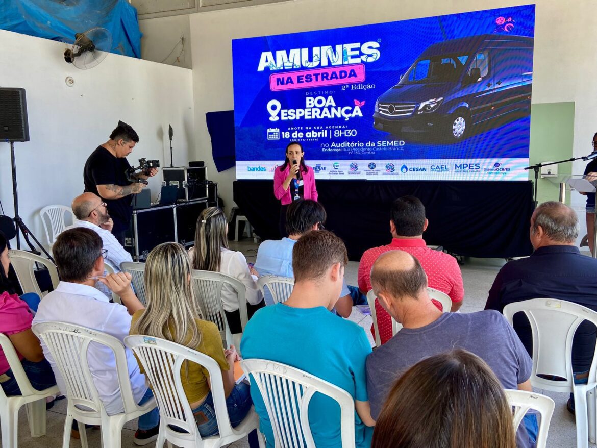 Prefeituras do Espírito Santo se preparam para 3ª edição do “Amunes na Estrada”